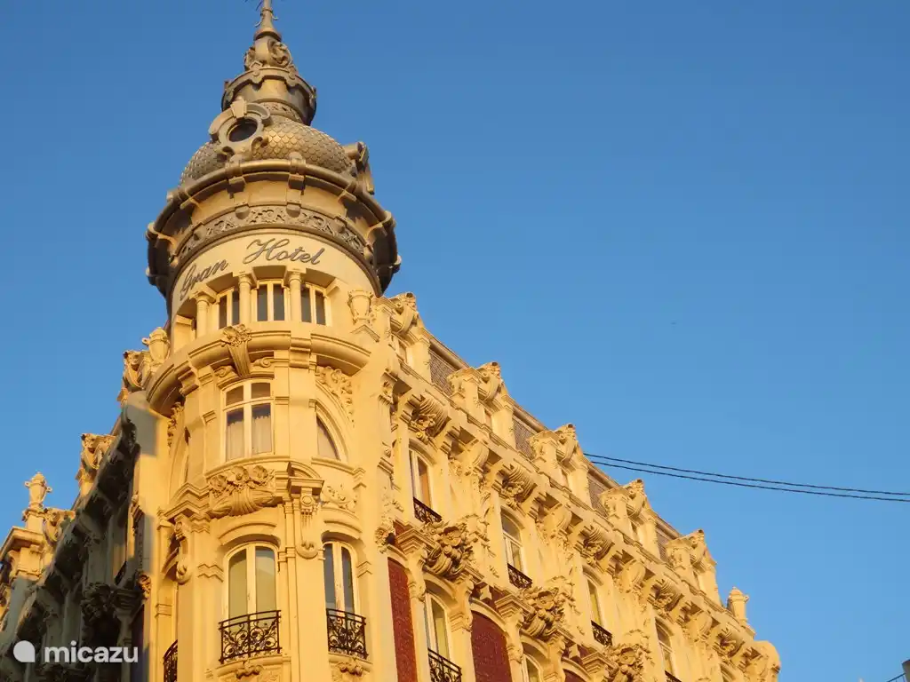 Beautiful architecture in Cartagena