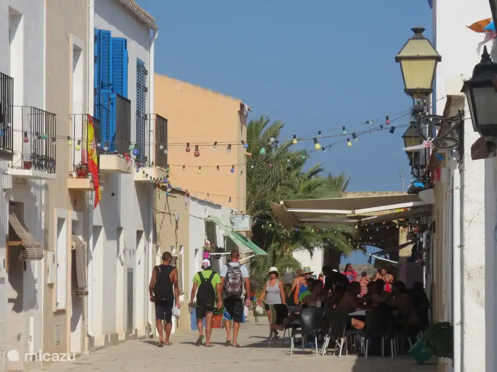 A cozy street on the island of Tabarca