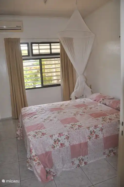 The second bedroom closets are spacious and you can easily lose all the stuff in. There are clothes racks to hang any towels and clothes. There are drawers for cabinets of-all-and-something in to store.