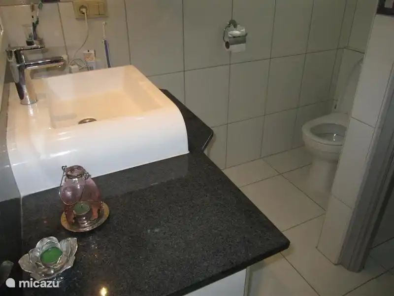 The bathroom and toilet have been updated recently. In the garage is a second toilet.