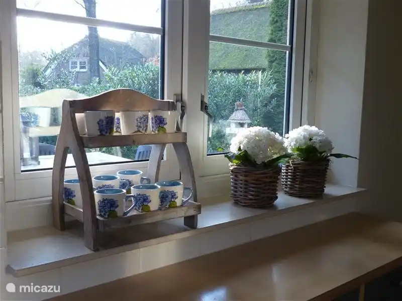 Fenster-Party in der Küche