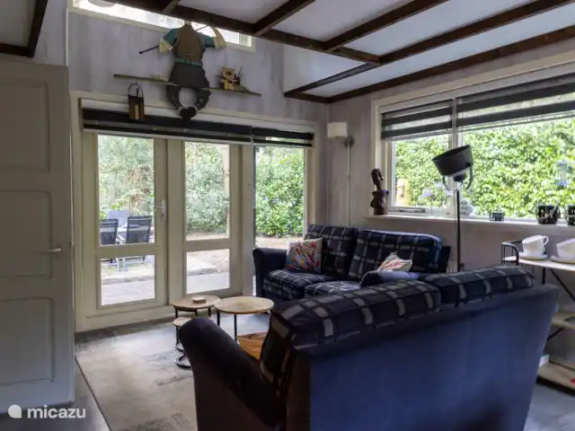 Le Coucou au Bospark de Vliegden | Pays-Bas, Gueldre, Emst (Epe) - chalet C’est merveilleux de regarder dehors, peut-être qu’il y aura un renard, un blaireau ou un écureuil.