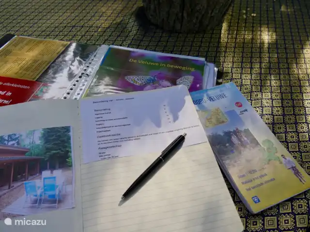 Le Coucou au Bospark de Vliegden | Pays-Bas, Gueldre, Emst (Epe) - chalet Après votre séjour, nous apprécions vraiment votre avis et nous espérons que vous écrirez quelque chose dans notre livre d'or.
