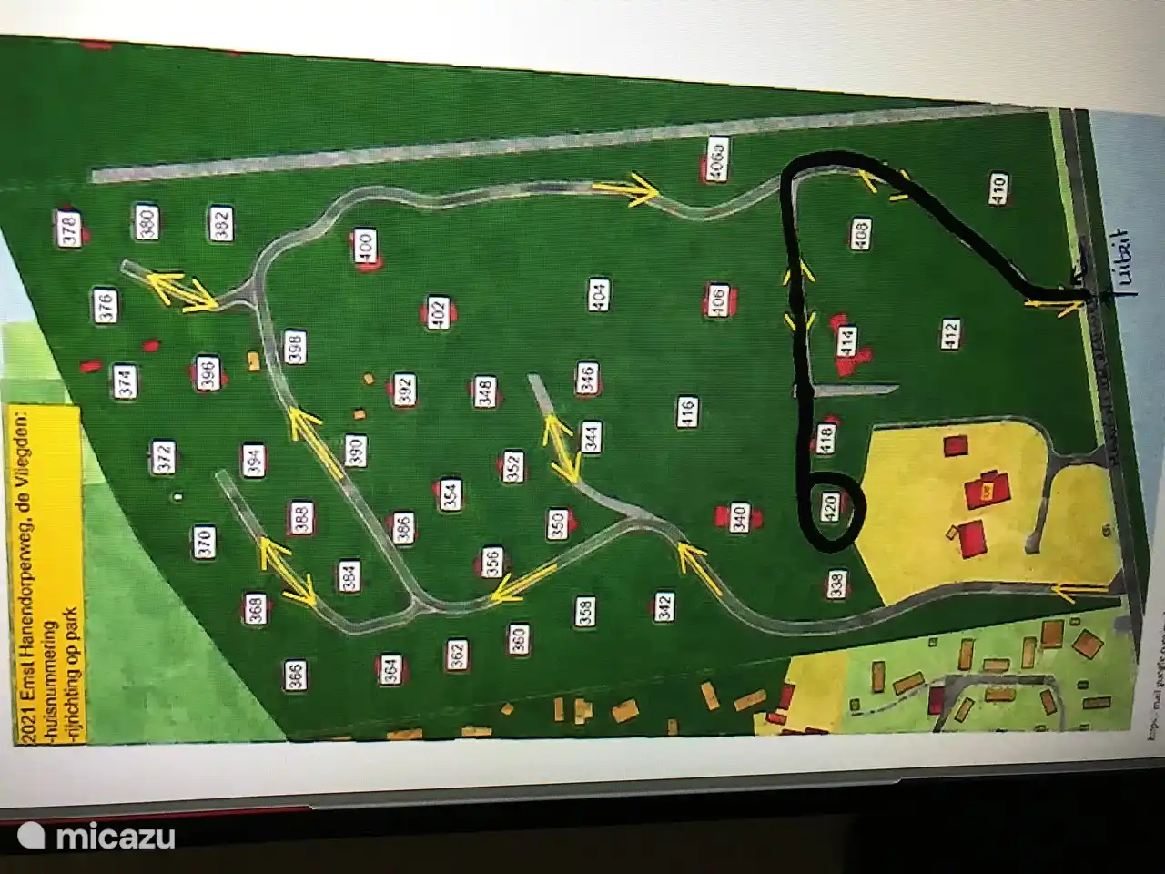 Route to the Cuckoo. house number 420