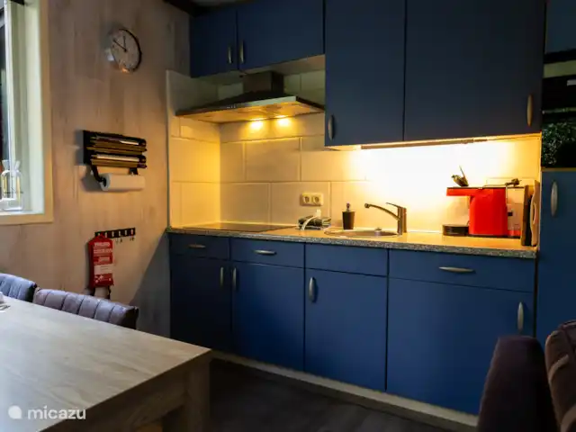 Le Coucou au Bospark de Vliegden | Pays-Bas, Gueldre, Emst (Epe) - chalet Cuisine avec machine à café combinée senseo \ filtre
