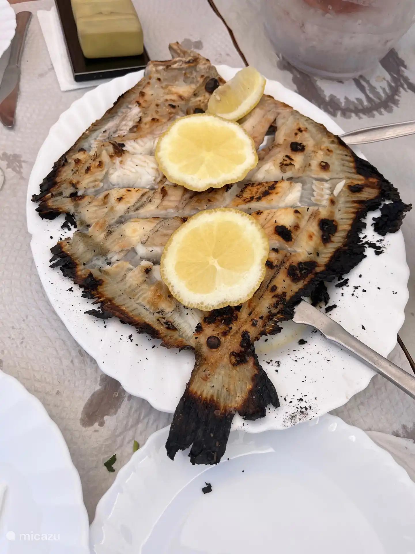 Heerlijke vis bij restaurante Sul