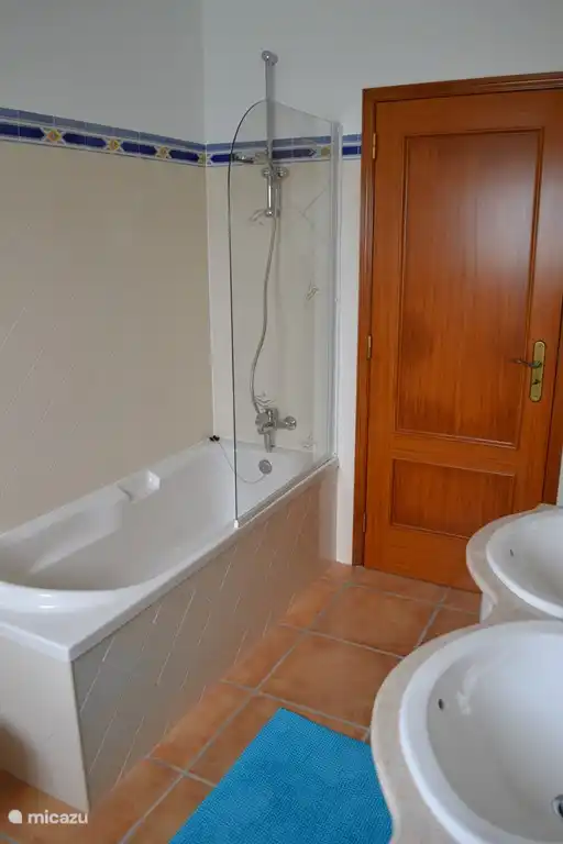 Einer der drei geräumigen Badezimmern.