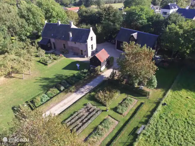 Koetshuis `t Geyn - Landgoed Noorden | Pays-Bas, Gueldre, Deil - maison de vacances Remise Photo Drone