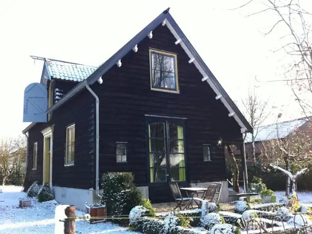 Koetshuis `t Geyn - Landgoed Noorden | Pays-Bas, Gueldre, Deil - maison de vacances Coach house l'hiver aussi très confortable.