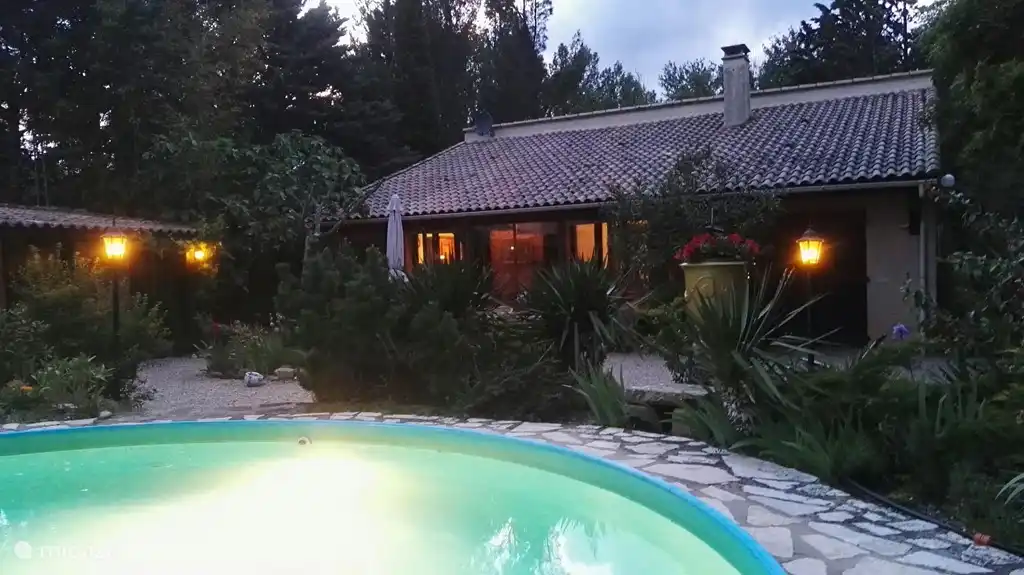 Our super spot at sunset.