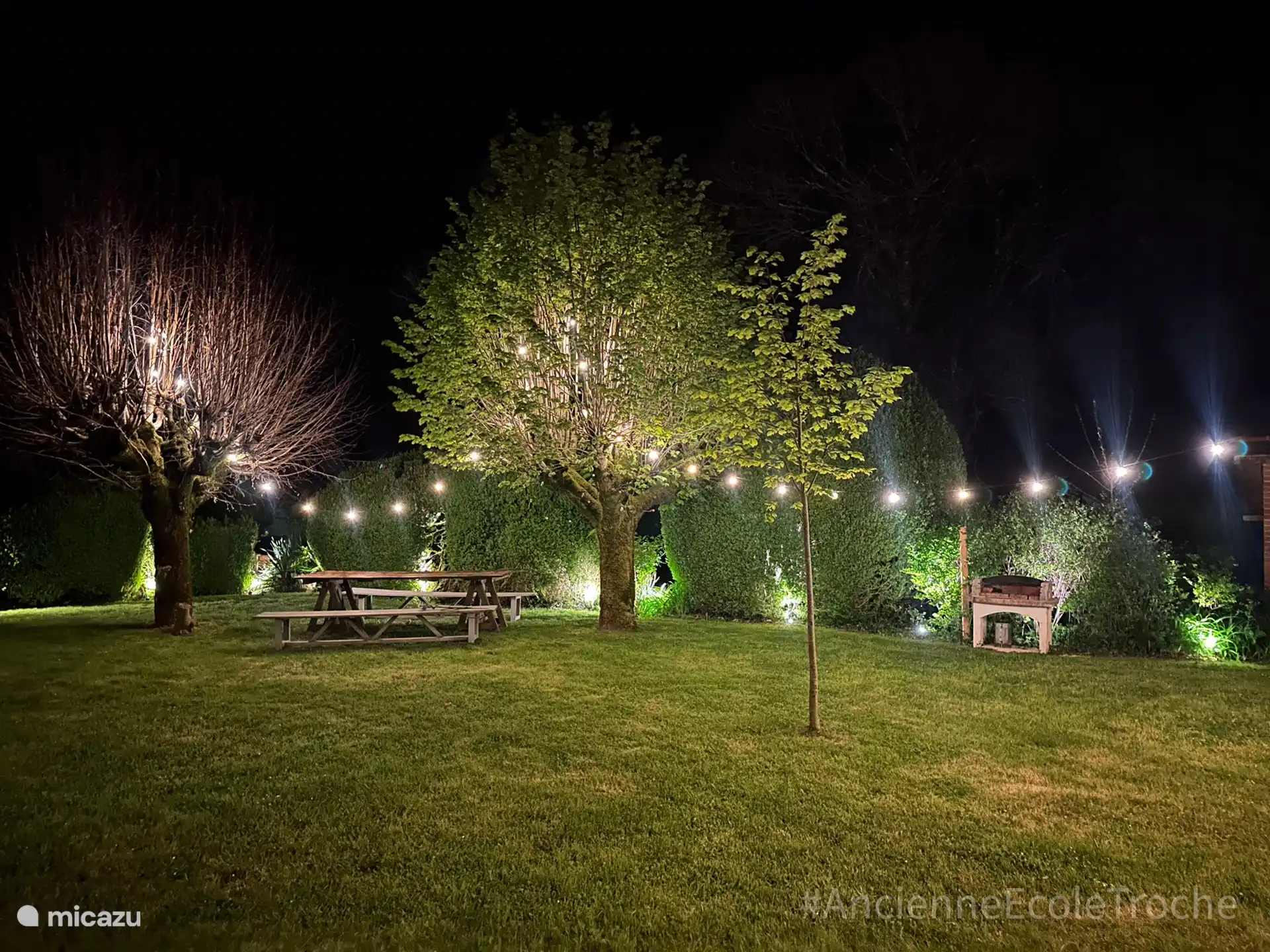 Wenn es dunkel wird, ist es wie im Märchen. 