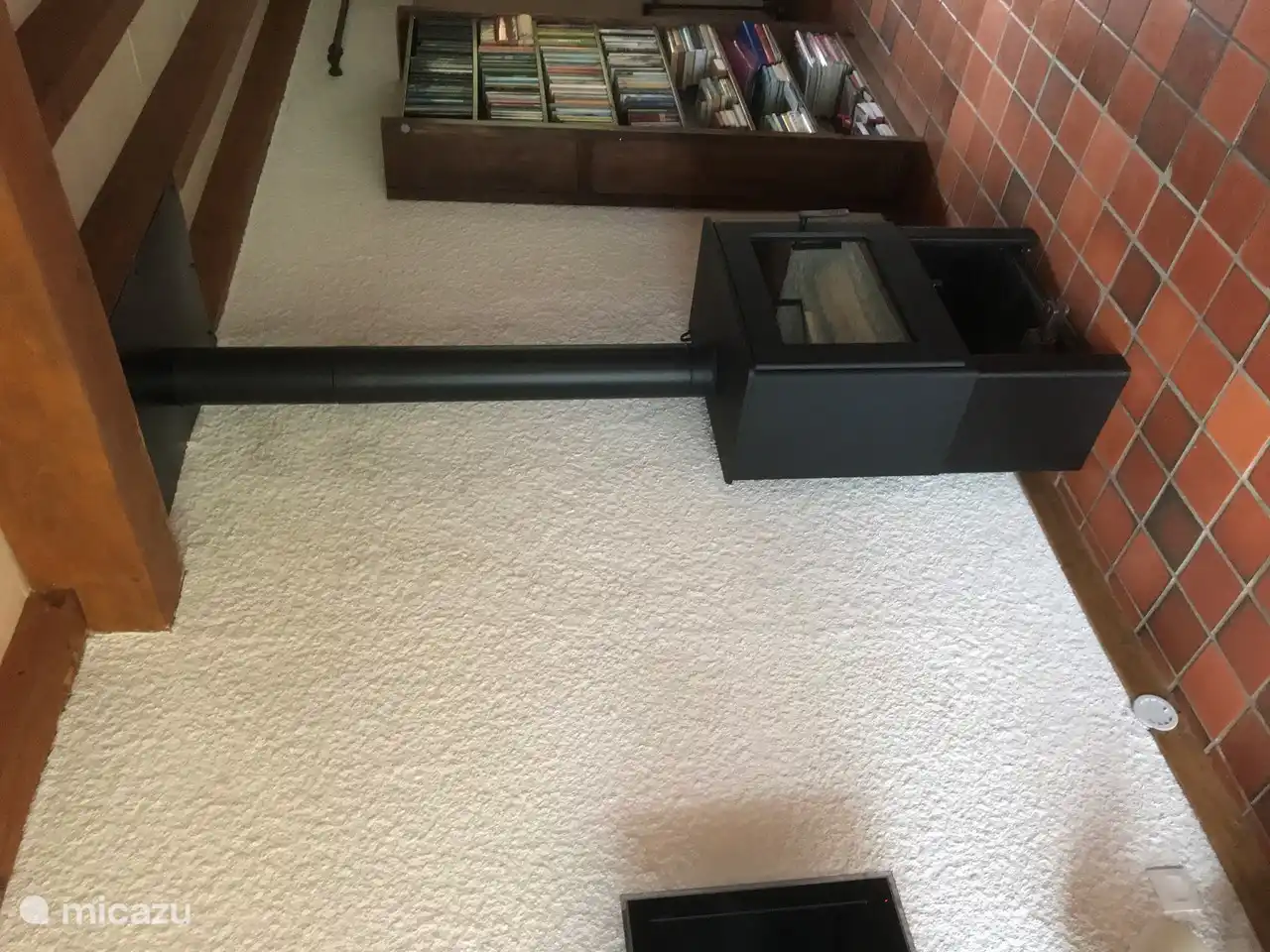 Poêle à bois chaleureux