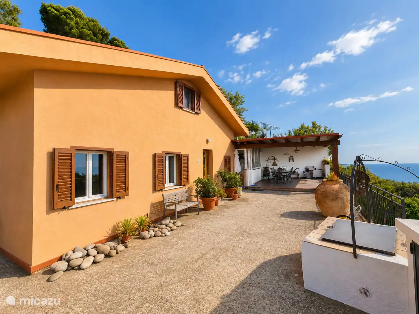 Casa Sirena und Terrasse