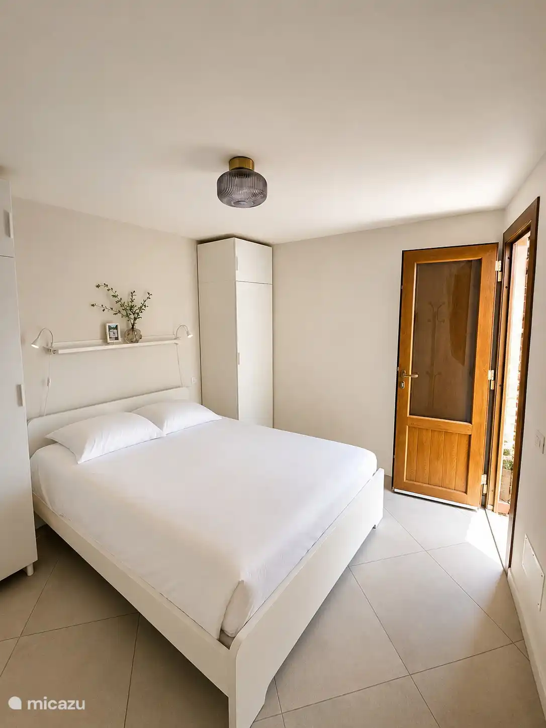 Gästehaus Schlafzimmer 1 mit Doppelbett