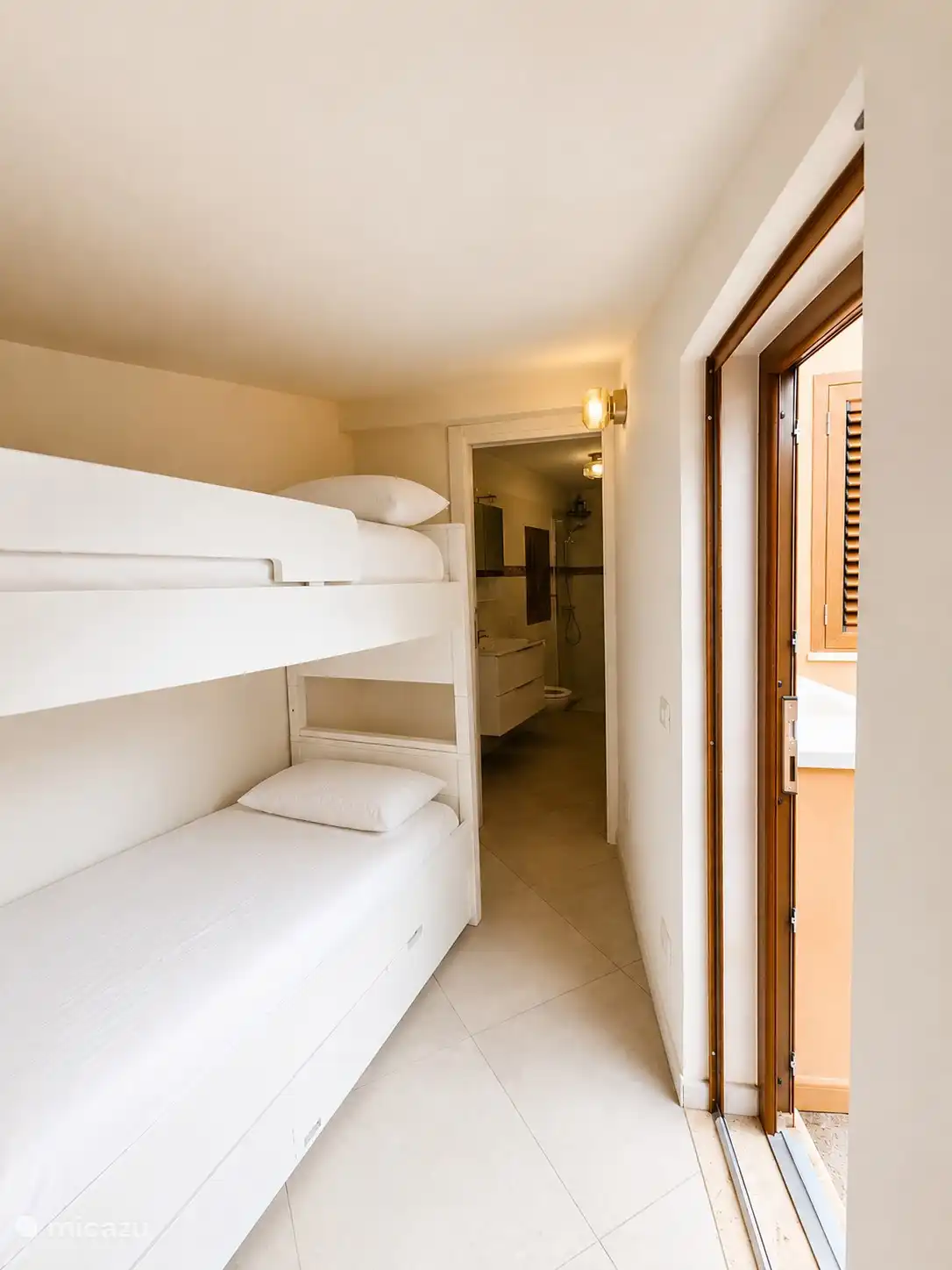 Gästehaus Schlafzimmer 2 mit Etagenbetten