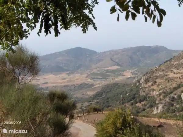Atmosphäre der Umwelt der Madonie Gebirge.