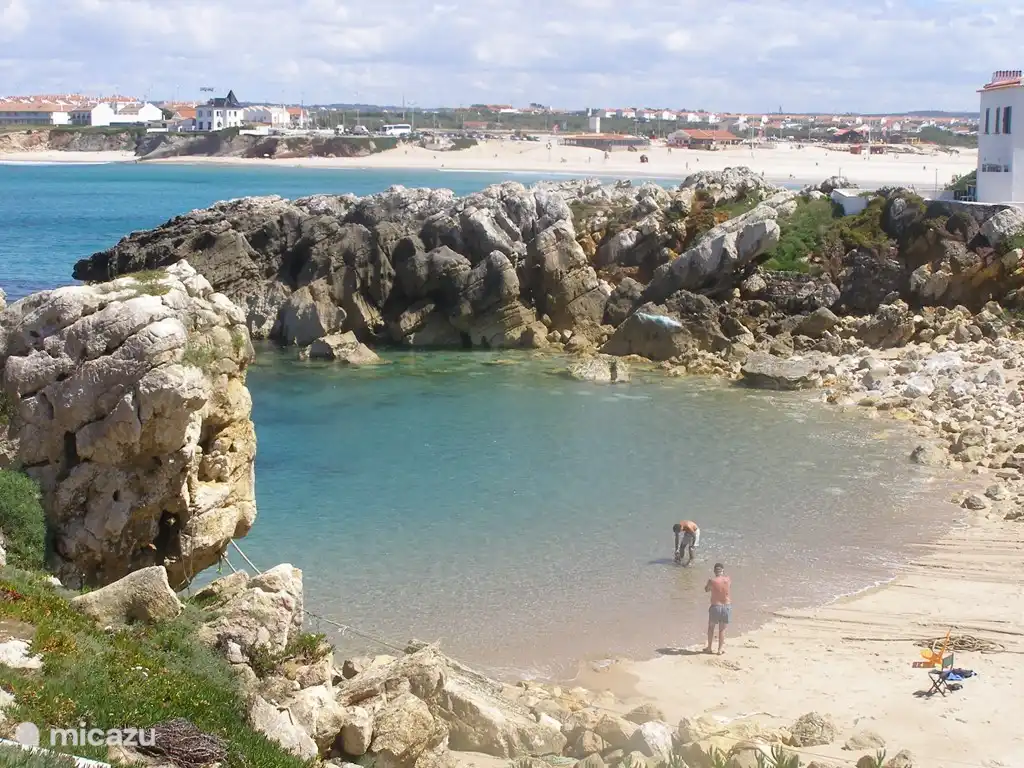 Op het schiereilandje Baleal.