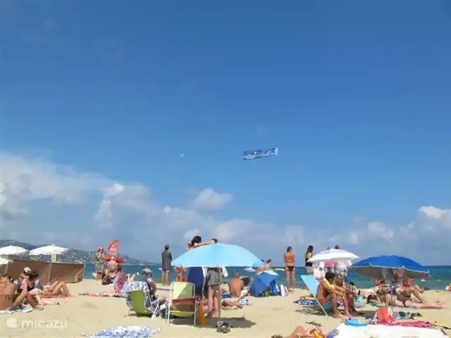 Va et Vient Soleil Sainte-Maxime | France, Côte d'Azur, Sainte-Maxime - villa La Grande Bleue. à moins d'un kilomètre de notre maison avec les plus belles plages de sable (La Nartelle).