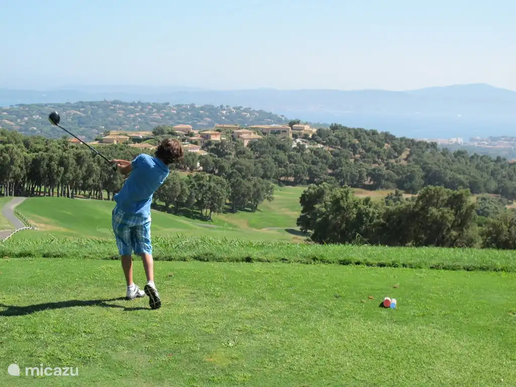18-Loch-Golf de Sainte-Maxime, nur einen Steinwurf von unserem Haus entfernt