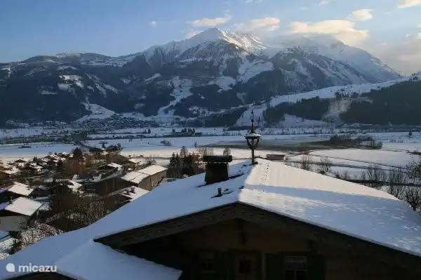 Otra vista en invierno desde nuestra casa.