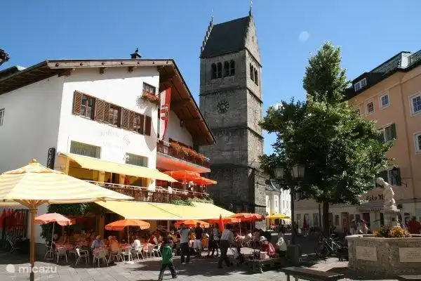 centro de Zell am See. Plaza central.