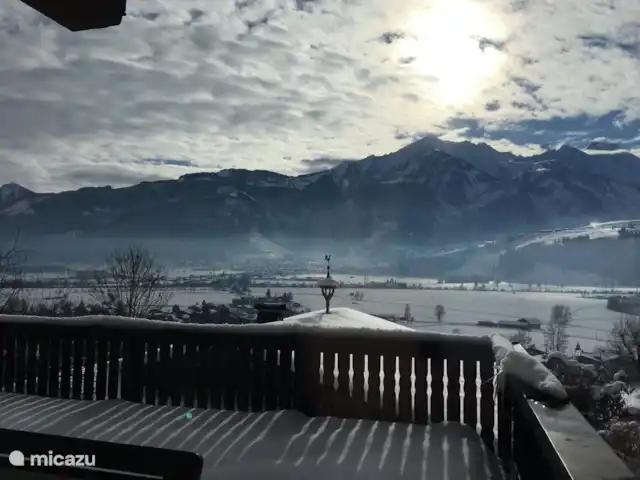 Va et Vient Zell am See/Kaprun en Austria, Salzburgo, Kaprun - chalet Invierno 2019 visto desde nuestra casa.