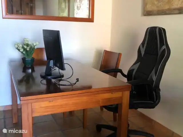 Casa Soleada | Espagne, Costa Blanca, Finestrat - maison de vacances Paravent et chaise de bureau de luxe pour allier travail et vacances !