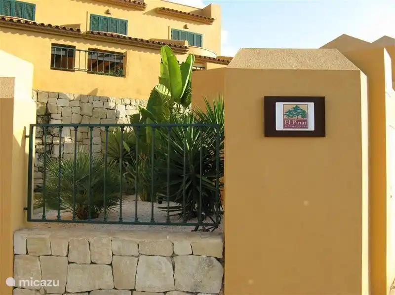 La entrada de El Pinar