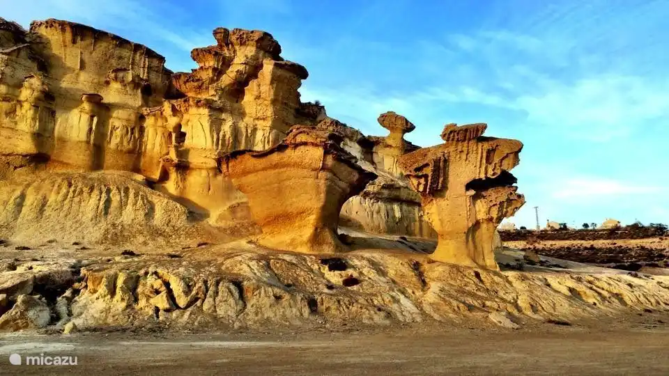 Bol Nuevo on the beach at 10 minutes drive.