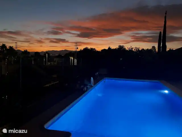 Villa Classique de Luxe | Espagne, Costa Cálida, Mazarrón - villa Coloriage du soir.