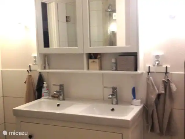 Location de Vacances Suède, Skåne, Västra Torup - Svenstorp, villa - Jacuzzi et sauna 'Karin's Stuga' Salle de bain 1