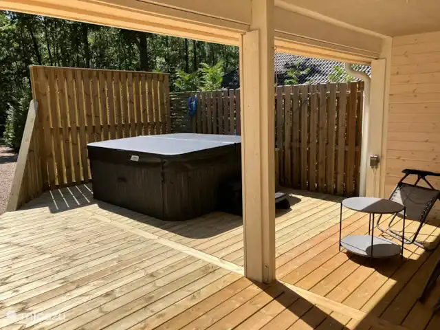 Location de Vacances Suède, Skåne, Västra Torup - Svenstorp, villa - Jacuzzi et sauna 'Karin's Stuga' Maison de sauna avec jacuzzi