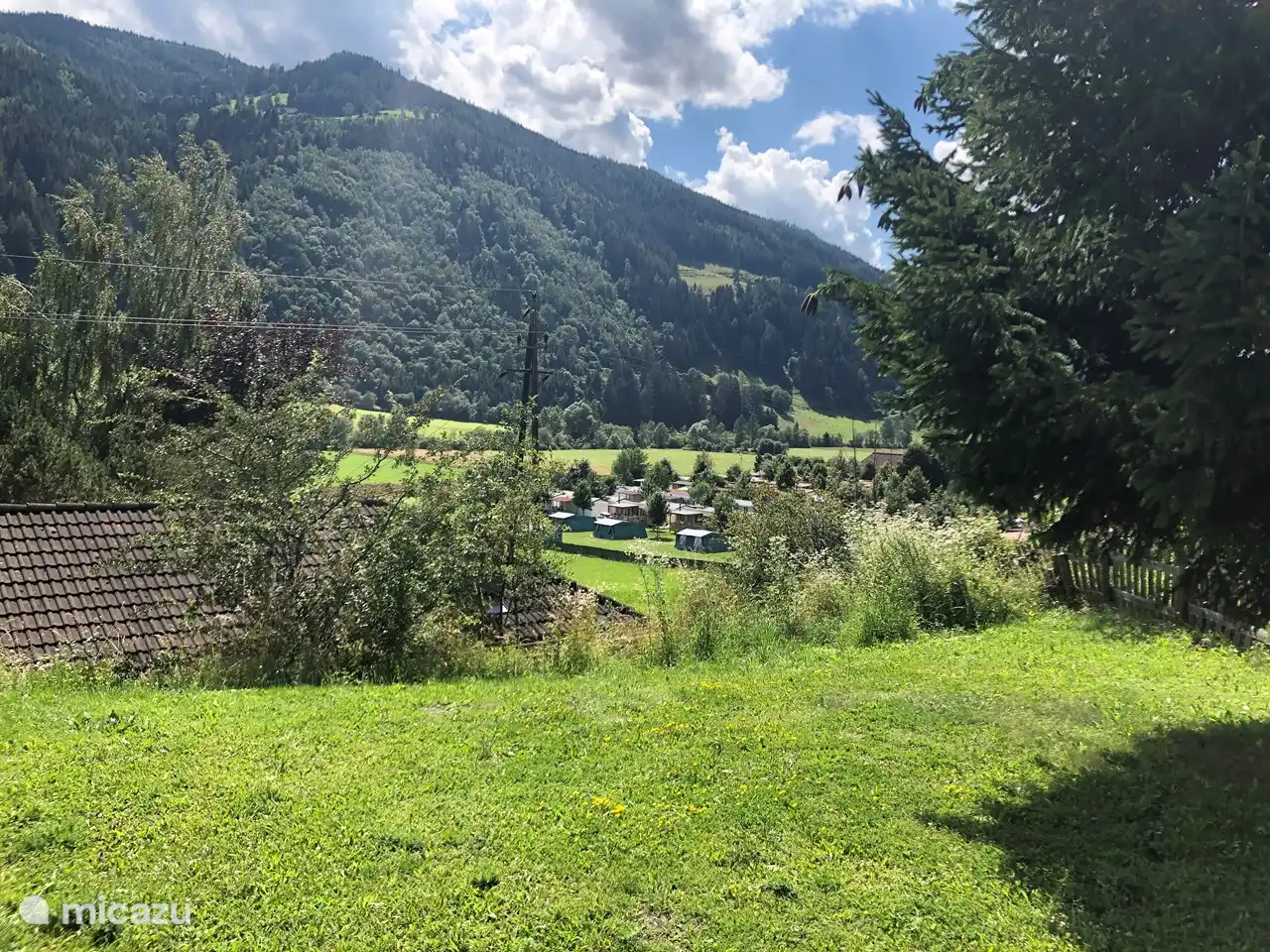 Next to Camping Bella Austria from terrace no. 102