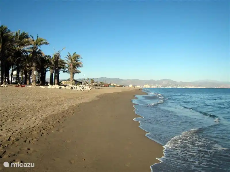 Strand bij Torremolinos