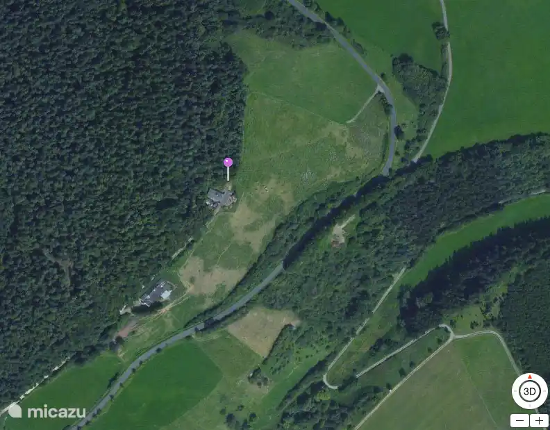 Completely free, with a barn 100 meters away as neighbors.