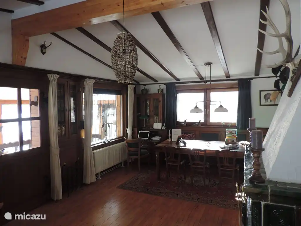 Dining table and desk