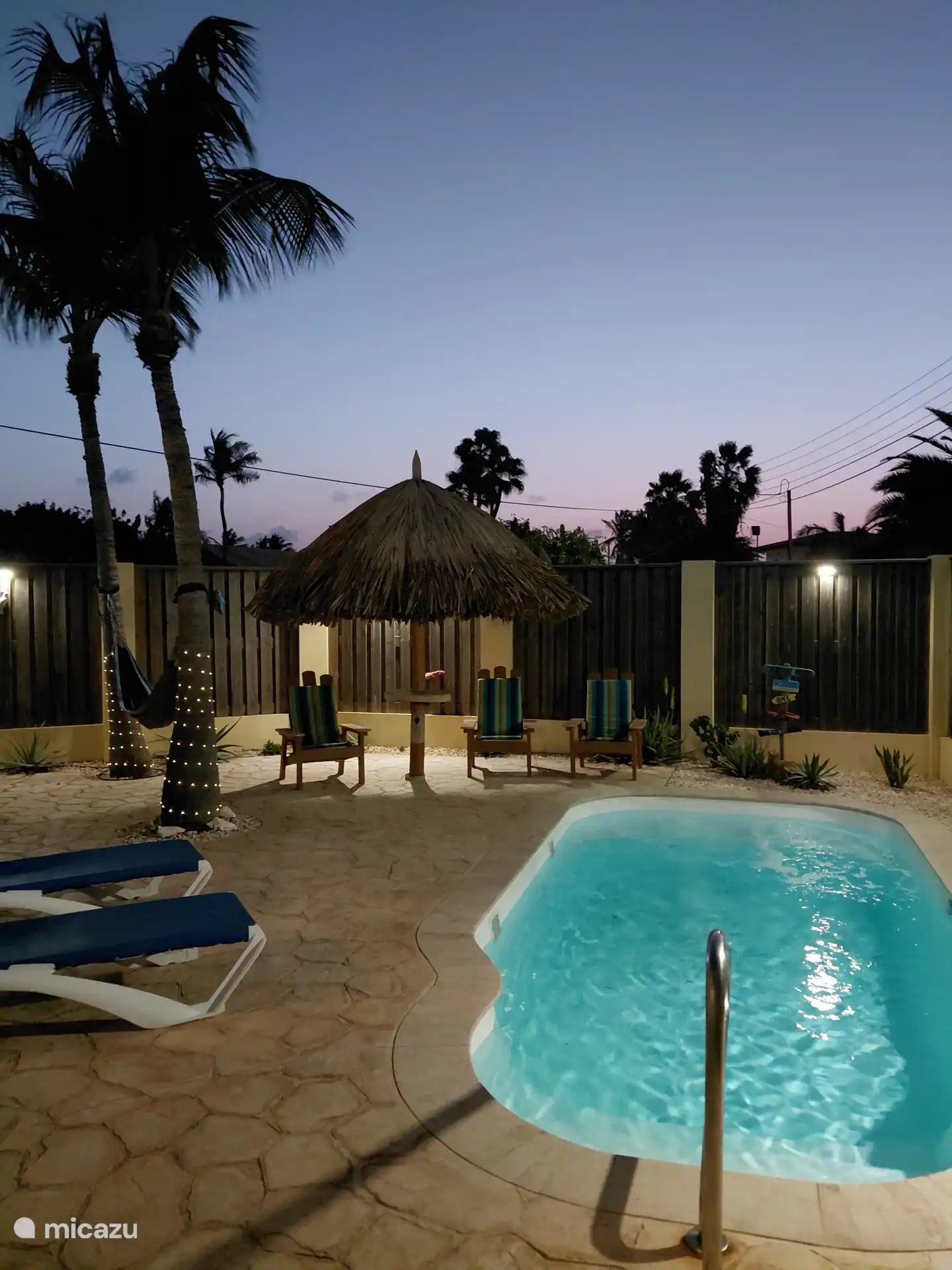 ¡Iluminación ambiental por la noche!