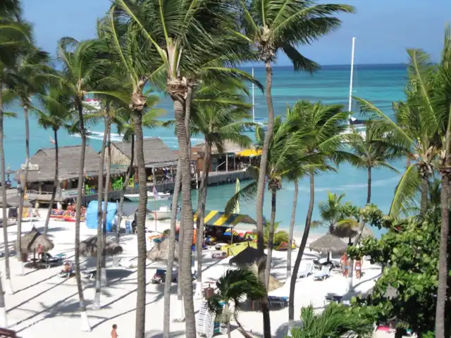 casa vacacional en Aruba, Norte, Tanki Leendert – Casa de vacaciones Bon Bini playa de palmeras