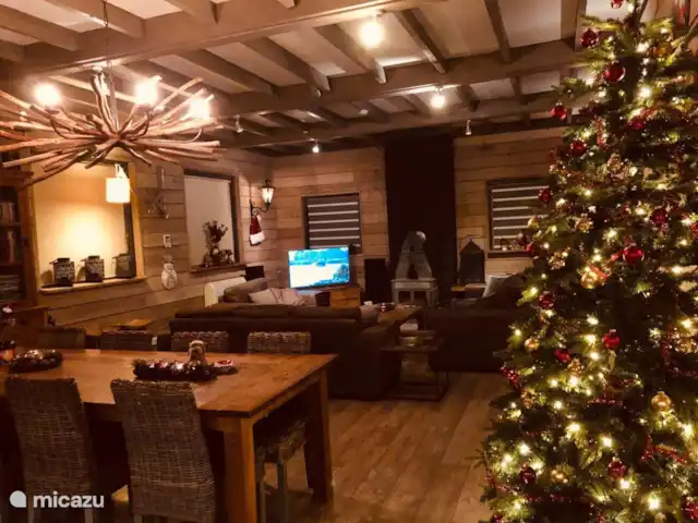 Cap Vert en Bélgica, Ardenas, La Roche-en-Ardenne - casa vacacional ambiente navideño