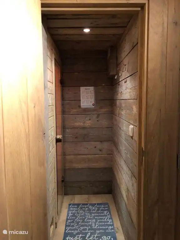 Doppelte finnische Sauna