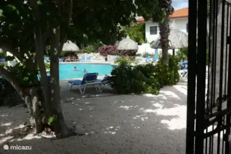 Vakantiehuis Curaçao, Banda Ariba (oost), Seru Coral appartement Resort Seru Coral UItzicht vanuit de studio