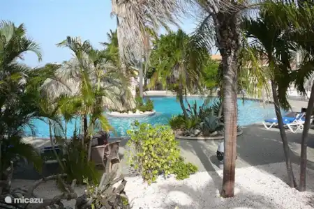 Vakantiehuis Curaçao, Banda Ariba (oost), Seru Coral appartement Resort Seru Coral zwembad