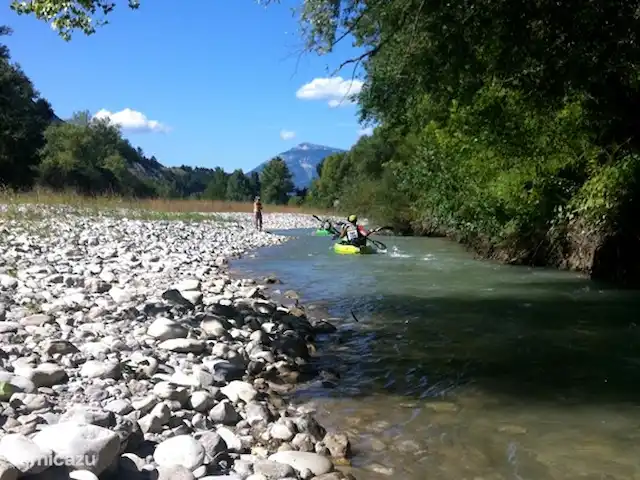 Etage Le Mas de Saint-Ferreol en Francia, Drôme, Menglon - apartamento Rafting en el Drôme