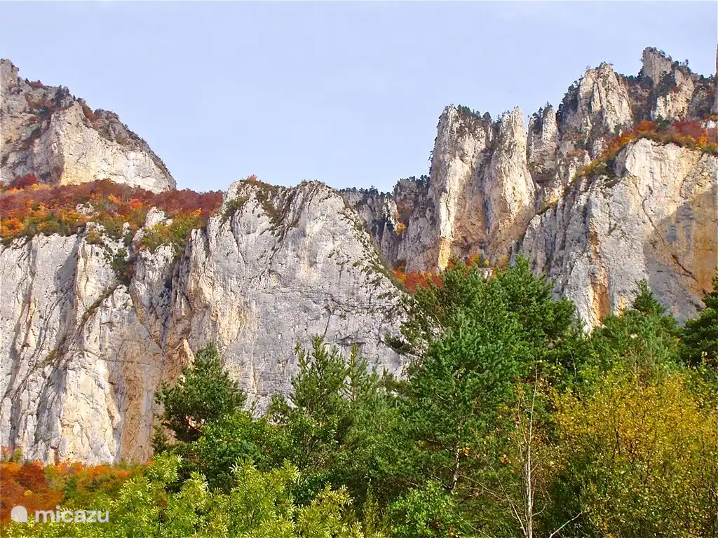 Cirque d'Archiane in de herfst