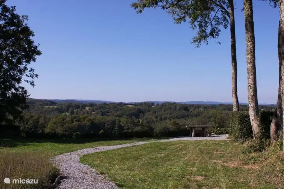 Hinterhof mit herrlichem Blick über die Landschaft