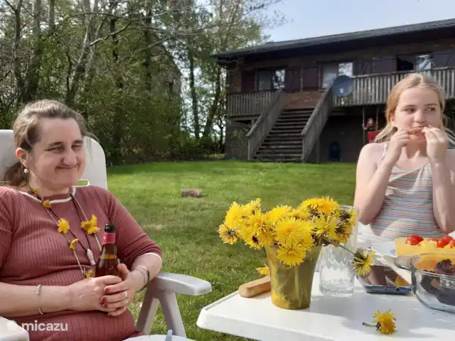 Location de Vacances Belgique, Ardennes, Halleux, chalet - Chalet Riethoven Se détendre dans la cour arrière