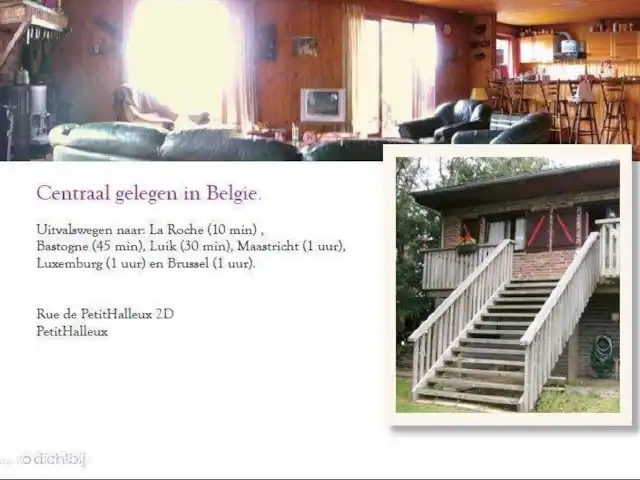 Location de Vacances Belgique, Ardennes, Halleux, chalet - Chalet Riethoven prospectus