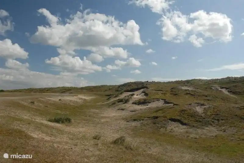 À 800 mètres de la plage... à travers les dunes. Une belle promenade !