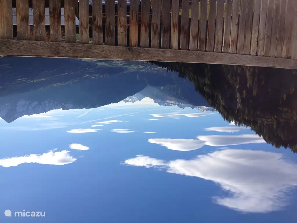 Die Aussicht vom Balkon ändert sich ständig