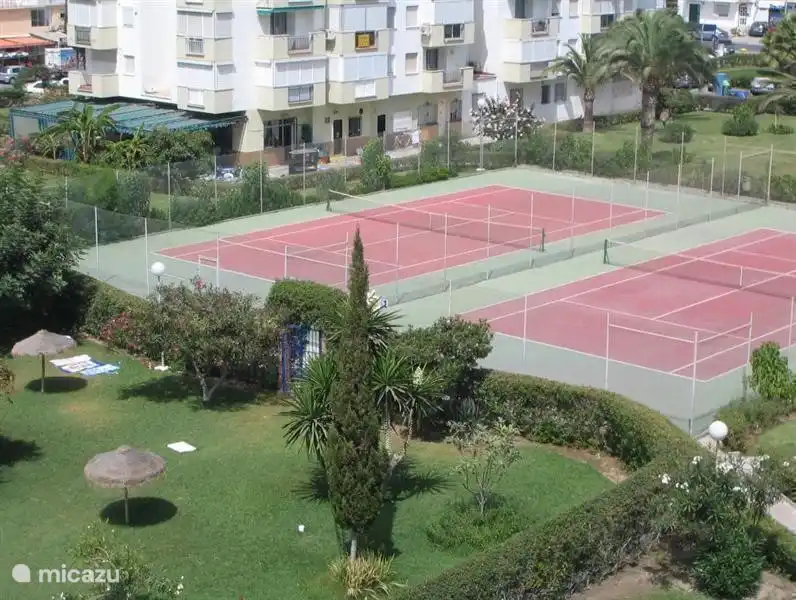 Tennisanlage der Wohnung